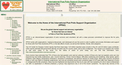 Desktop Screenshot of international-post-polio-support.org